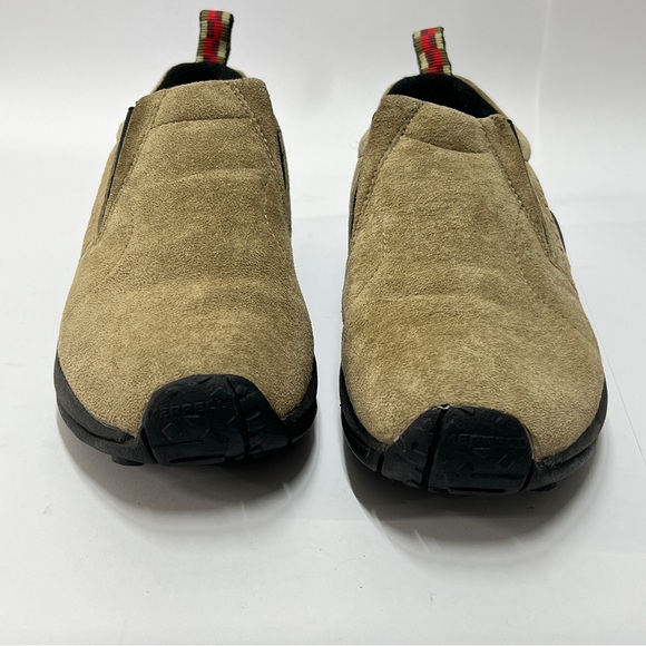 MERRELL men’s Size 6 1/2 Slip On Jungle Moc Tan - Picture 4 of 9